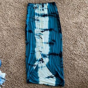 Tie-dye maxi